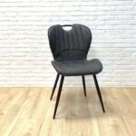 Eetkamerstoel Miya microvezel antraciet