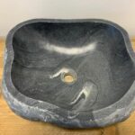 Natuurstenen waskom | W083 | 45 x 40 x 16 cm