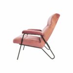 Fauteuil Chicago champagne velours