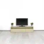 Eikenhouten tv-meubel Riv met laden