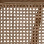 Eetkamerstoel Lugano naturel teak/rotan