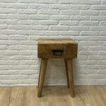 Nachtkastje Celina met lade mangohout