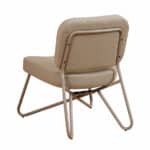 Fauteuil Viggo taupe gerecycled polyester