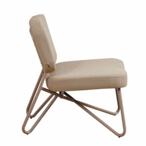 Fauteuil Viggo taupe gerecycled polyester