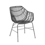Rotan-tuinstoel-zwart