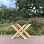 Douglashouten X poten tafel