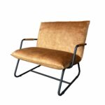 Fauteuil Rosalie velvet geel