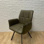 Eetkamerstoel Maddie microvezel groen