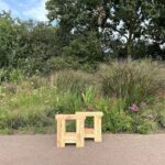 Douglashouten H poten bankje