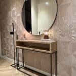 Eiken sidetable Panne