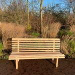 Douglashouten bank Pascal met latten