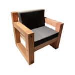 Douglashouten tuinstoel Musk met balken