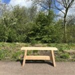 Douglashouten bankje Olivia