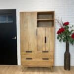 Mangohouten kast Akker retromodel