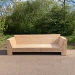 Douglashouten tuinbank Rianne met schuine armleuningen