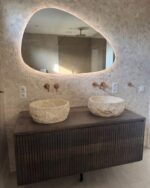 Eikenhouten badkamermeubel Rick