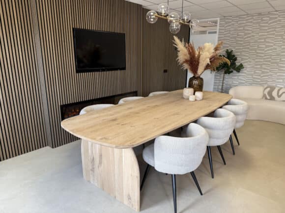 Eikenhouten tafel Dean