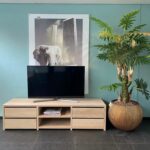 Eikenhouten TV meubel Linde