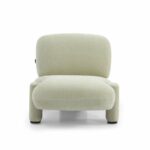 Fauteuil Louise chenille mintgroen