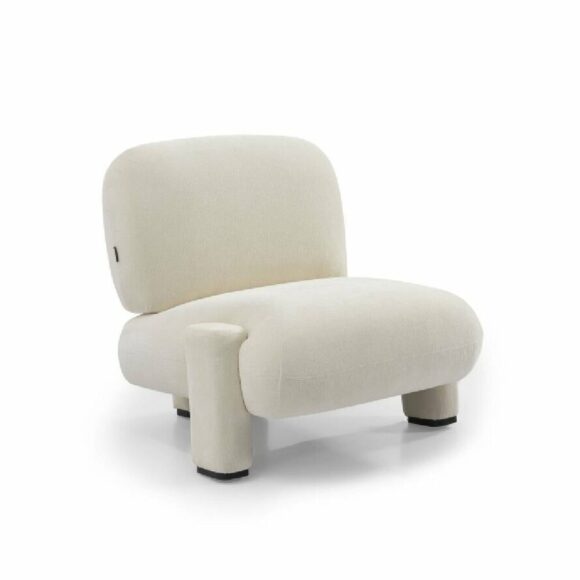 Fauteuil Louise chenille off white