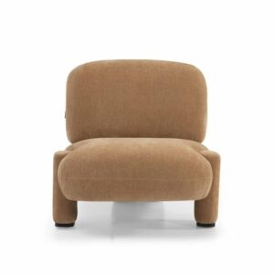 Fauteuil Louise chenille terracotta