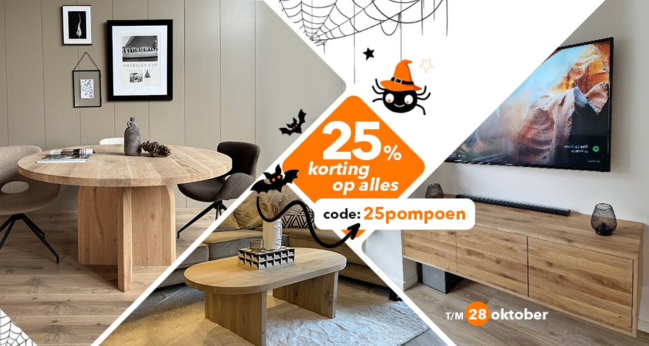 25% korting op ALLES