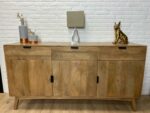 Retro mangohouten dressoir Reno