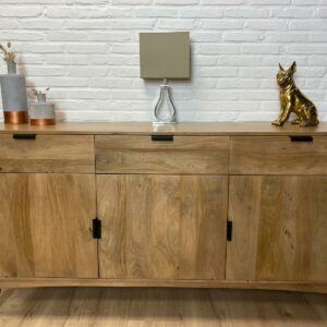 Retro mangohouten dressoir Reno