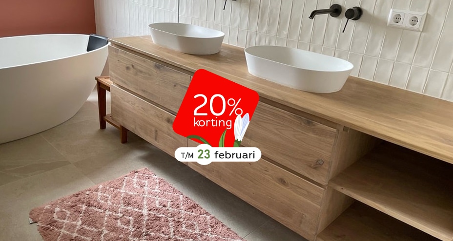 20% korting op ALLES