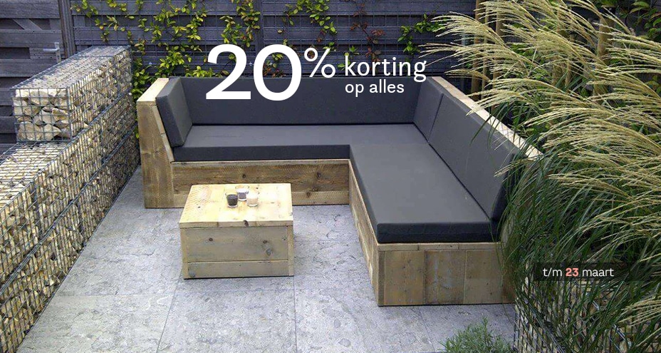 20% korting op ALLES