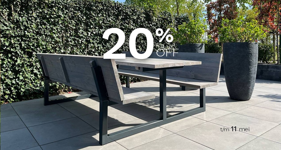 20% korting op ALLES