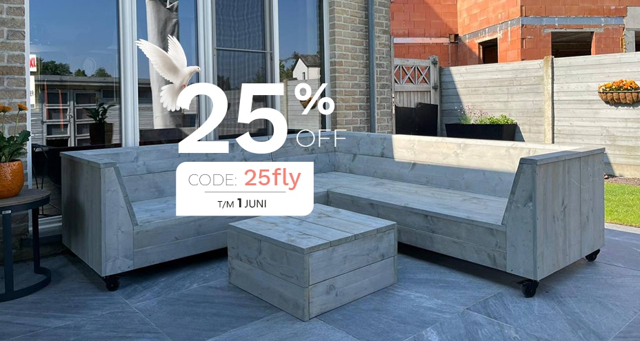 25% korting op ALLES
