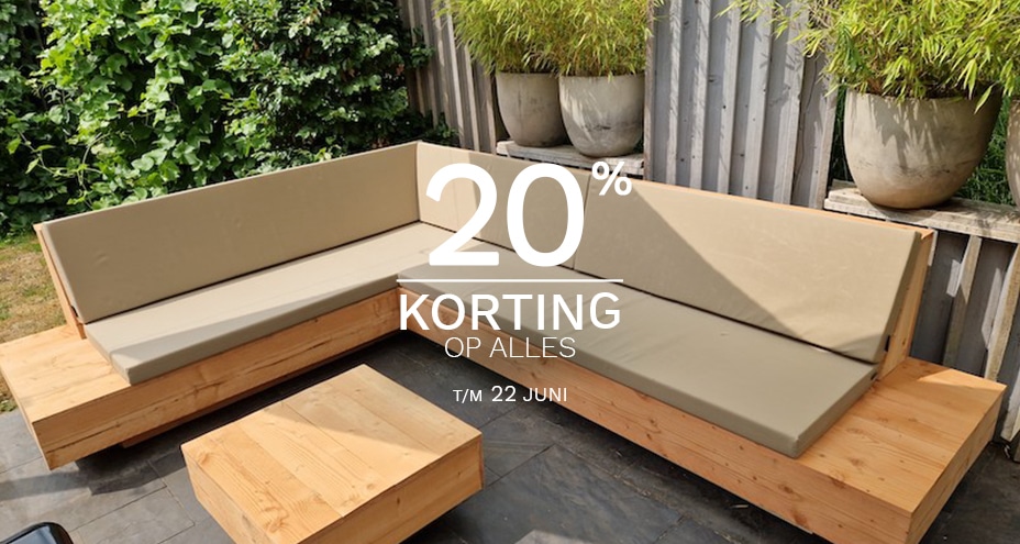 20% korting op ALLES