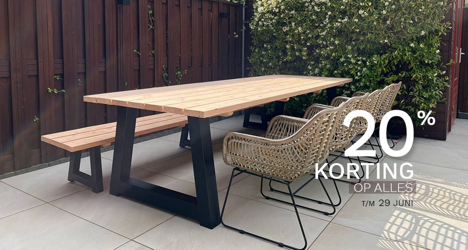 20% korting op ALLES
