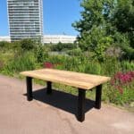 Iroko houten tuintafel Charlie