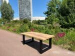 Iroko houten tuintafel Samuel