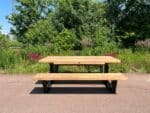 Irokohouten picknicktafel Folly