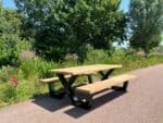 Irokohouten picknicktafel Lydia