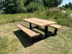 Irokohouten picknicktafel Folly