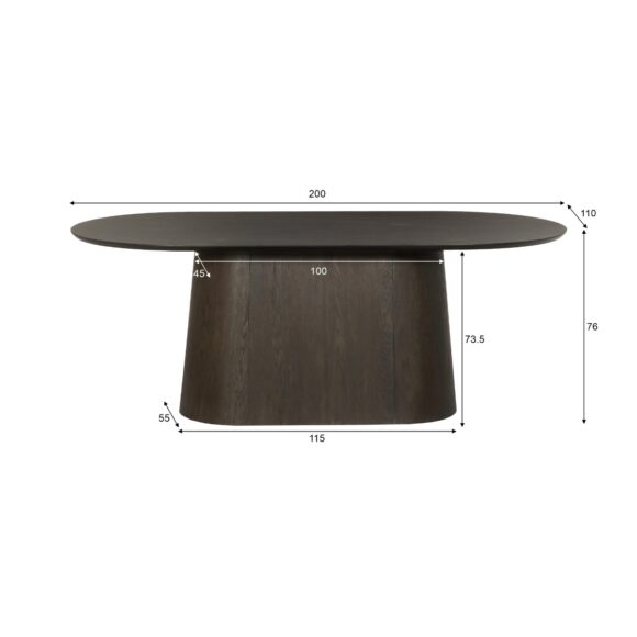 Novero tafel - Espresso