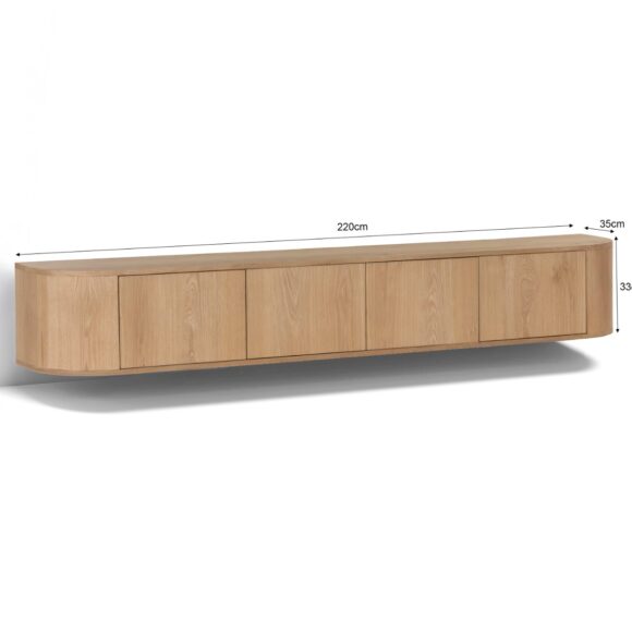 Novero TV meubel - Naturel