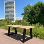 Irokohouten tuintafel Menso