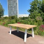 Irokohouten tuintafel Yacine