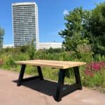 Irokohouten tuintafel Wahle