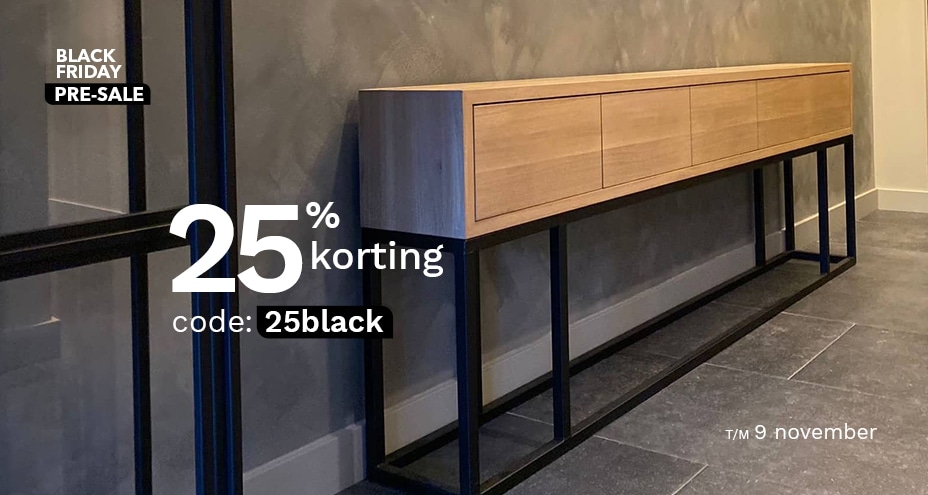 25% korting op alles