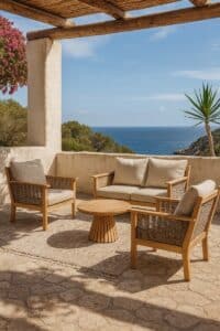 Teakhouten tuinset Malaga