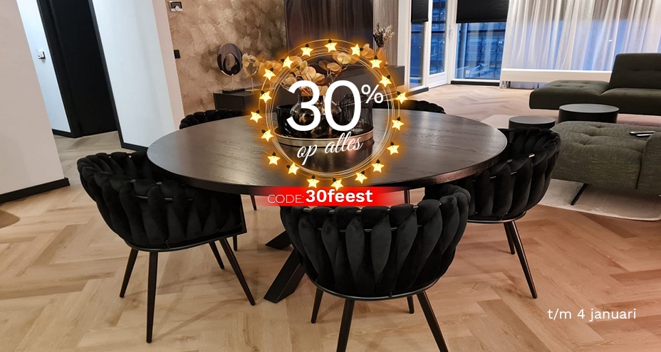 30% korting op alles