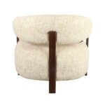 Fauteuil Grace chenille beige