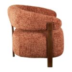 Fauteuil Grace chenille koper