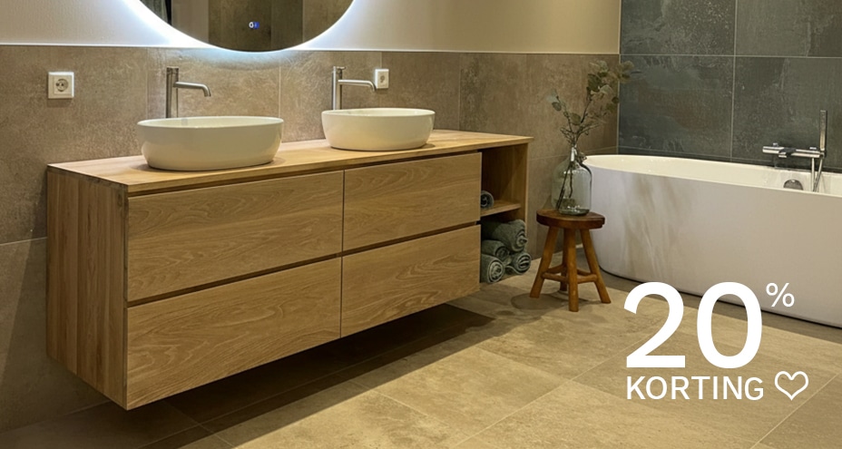 20% korting op alles